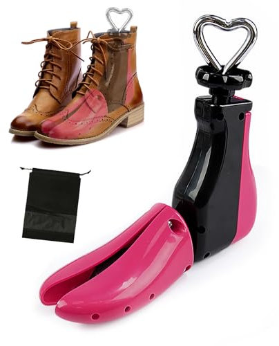 Guegine Boot Stretcher - Shoe Expander for Wide Feet, Adjustable, Expands Length and Width of Tight Shoes