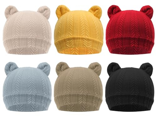 DRESHOW Bebé Beanie Sombrero Recién Nacidos Niño Pequeño Sombrero para Bebés Niños Gorros