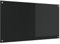 vidaXL Küchenrückwand Schwarz 110x60x0,6 cm Hartglas