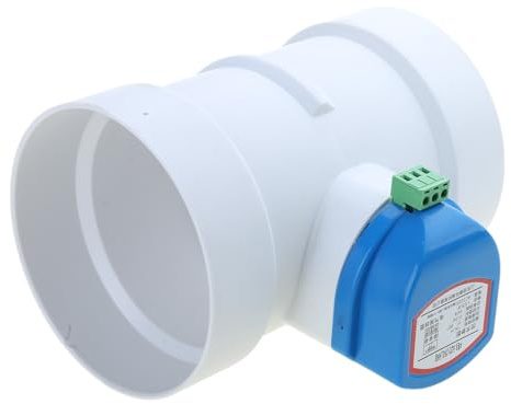 Portable Heavy Duty ABS Pipe Ventilation Control Valve Easy Installation and Disassembly 4mm Wall Household Accessories Ventilation Valve