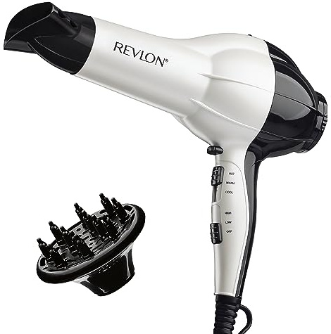 Revlon Shine Booster Hair Dryer | 1875W Smooth Blowout and Maximum Volume