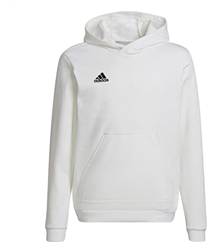 adidas Unisex Kinder Entrada 22 Sweat Hoodie, white/black, 164