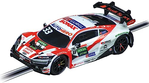 Carrera - 20064226 GO Audi R8 LMS GT3 I Slotcar im Maßstab 1:43 I Einfache Steuerung I Ready to Race I Autorennbahn Action für Zuhause I Detailreich & Authentisch