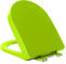 JUNNIU Toilettendeckel, Toilettendeckel Klobrille mit Absenkautomatik Ideal Standard WC Sitz WC Deckel Klodeckel D Form Klositz aus PP Toilet Seat Toilettensitz Toilettenbrille Green
