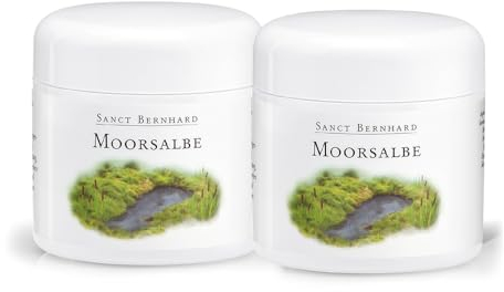 Sanct Bernhard Moorsalbe mit Arnika, Rosmarin, Ingwer & Jojobaöl | 2x 100 ml