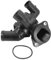 Dokili 8MT 354 777-341, TI 15 87, 39226 Thermostat für AU.DI A1 SEAT Alhambra SKO-DA V.W Cc 03-19 03L121111AE, Kühlmittel - Öffnungstemperatur: 87°C - mit Dichtung