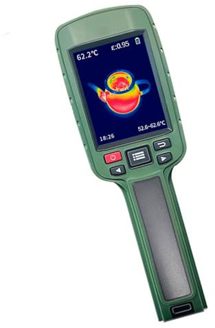 Gamme di temperatura di alta risoluzione 20℃~ 400℃ della macchina fotografica di imaging dei termali di infrarosso ampia con la termocamera di alta risoluzione della batteria ricaricabile