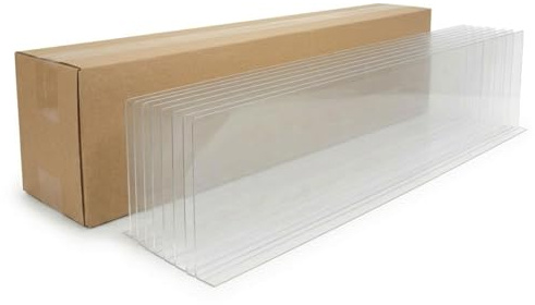 3 x 15-9/16 Shelf Divider, SD-3016, Pack of 50 | Clip Strip Corp