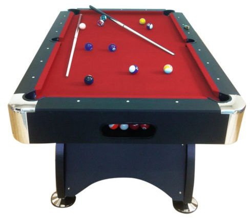 simba Mesa Billar 7ft Americano Asas TAPIZADO Rojo Accesorios INCLUIDOS Juego 188 x 96 Robusta Y Resistente Objeto Nuevo – EMBALADO