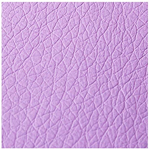 Russo Tessuti Tessuto Ecopelle Tappezzeria Nuovo Antimacchia Resistente x Esterni 50x140cm-Lilla