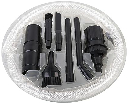Minisaugset, Mikrodüsenset 8 Teile inkl. Adapter für alle Staubsauger mit 32mm und 35mm Anschluss - Passt auf über 98% aller Staubsauger - z.B. Miele Siemens Bosch AEG Rowenta Fakir EIO Electrolux