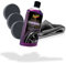 detailmate Meguiars - Set de Cuidado de neumáticos para Brillo: Meguiars Endurance High Gloss 473 ml + Detalles: Juego de 3 Almohadillas aplicadoras de 90/22 mm de diámetro + Edgeless GreyLow 380 gsm