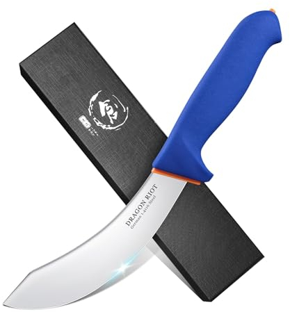 DRAGON RIOT Coltello per Disossare Professionali, Coltello Carne Flessibile Da 6 Pollici, Coltello per Sfilettare Pesce Affilato, Coltello da Esterno Per Cucina E Griglia