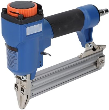 Pistola Pneumatica per Graffatrici F30, Pistola per Chiodatrice Pneumatica con Porta di Ingresso 1/4 di Pollice NPT, Cucitrice per Chiodatrice Pneumatica Calibro 18 3/8 a