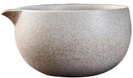 Easnea Cuenco de porcelana para mezclar matcha, taza de té verde hecha a mano, cuenco de cerámica para té (estilo A)