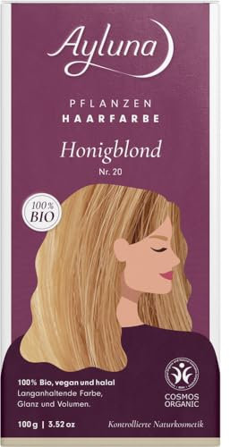 Pflanzenhaarfarbe Honigblond 18 x 100 g
