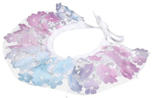 Happyyami Dekoratives Hundehalsband Mit Süßen Spitzen Für Katzen Und Welpen Verstellbar Und Leicht Zu Reinigen