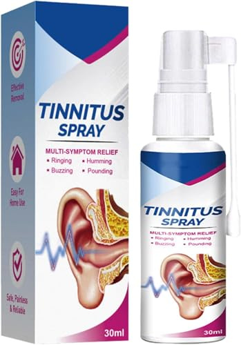 Spray Pour Soulager Les Acouphènes,Soulagement Des Acouphènes Auriculaires,Gouttes Auriculaires,30ML