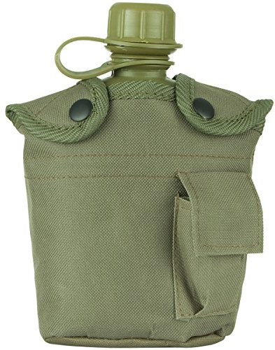Highlander Plastic Water Bottle - Olive