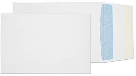 Blake Purely Packaging 6000 FAlten-Versandtasche Haftklebung Weiß C5 229 x 162 mm 120g/m² | 125 Stück