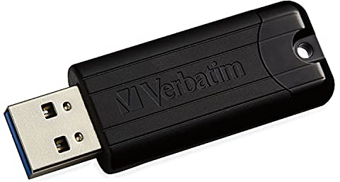 Verbatim PinStribe USB 3.0-Stick 256 GB - USB Stick - High-Speed Data-Transfer - schwarz