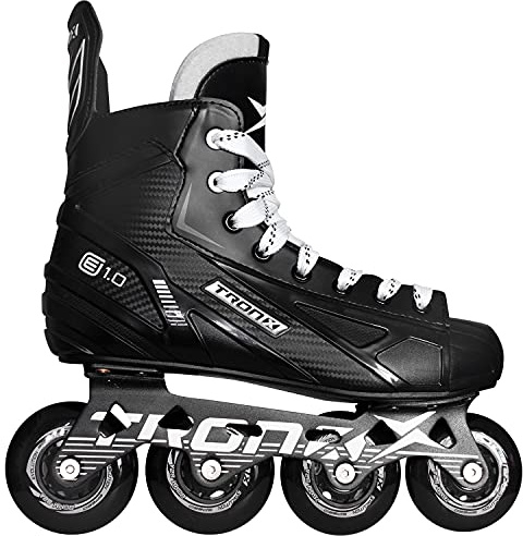 TronX E1.0 Senior Inline Roller Hockey Skates (7.5)
