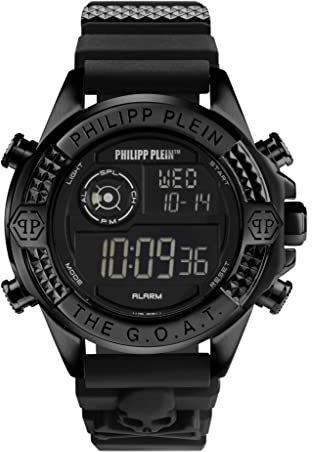 Philipp Plein Herren Digital Armbanduhr The G.O.A.T.