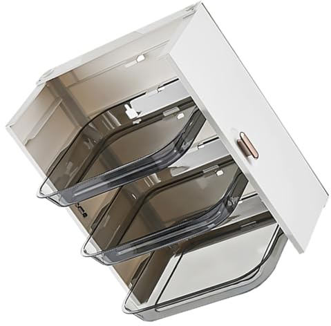 ULDIGI Credenza da Cucina Scolapiatti Multistrato per Pentole Calde Portacibo in Stile Scolapiatti per Piatti e Contorni Preparati Materiale Robusto e Durevole per Uso lungo Termine