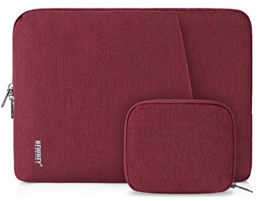 NEWHEY Laptophülle 14 Zoll Stoßfest Laptop Notebook Tasche Hülle Wasserdicht Schutzhülle Sleeve Case Kompatibel 14 mit Klein Fall Rot