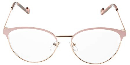 Contacta, Elle, Occhiali da Lettura per Donna, Occhiali Femminili e Accattivanti con Profili Dorati e Dettagli Color Pastello, Diottrie +3,50, Colore Rosa, Confezione con Sacchetto Portaocchiali, 24g