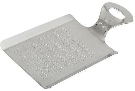 KAI Mini Râpe en Acier Inoxydable - 10,8 x 7,8 x 1,7 cm - en acier inoxydable - petites dents pointues - pour gingembre, ail, wasabi, zeste d'agrumes - passe au lave-vaisselle