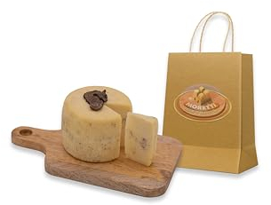 Moretti® Pecorino Semistagionato | Eccellenza Casearia | 500 G Circa | Formaggio Di Pecora | Gusto Autentico | (Pecorino Tartufo)