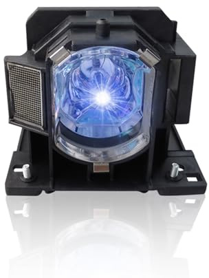 Poxtedsr DT01091 Lámpara de repuesto para proyector con carcasa Compatible con HITACHI CP-AW100N CP-D10 CP-DW10N ED-AW100N ED-AW110N ED-D10N ED-D11N CP-AW100N CP-D10 CP-DW10N ED-AW100N ED-AW110N