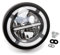 APEBAZY 5.75 Zoll Motorrad Led Scheinwerfer Motorrad Scheinwerfer Universal Rundscheinwerfer (MTCD1234)