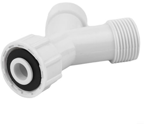 Yuanpgky Washing Machine Y-Piece Connector,Plastic Washing Machine Dish Washer Y Splitter Connector, Y Connector Adapter For Washing Machines, Hot Or Cold Water