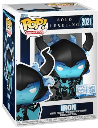 Funko Pop! Plus: Solo Leveling - Iron - 1/6 Odds for Rare Chase Variant - Glow In the Dark - Amazon Exclusive - Collectable Vinyl Figure - Gift Idea - Official Merchandise - Toys for Kids & Adults