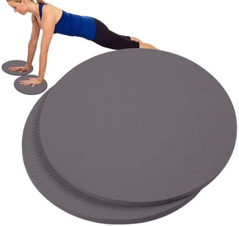 Coussins de genou de yoga - Protéger les genoux, 18 cm Slipporof Yoga Gnee Pad Mat - Coussin de kneeclon TPE extra épais pour la protection des articulations, Pilates, exercices d'étirement et de plan