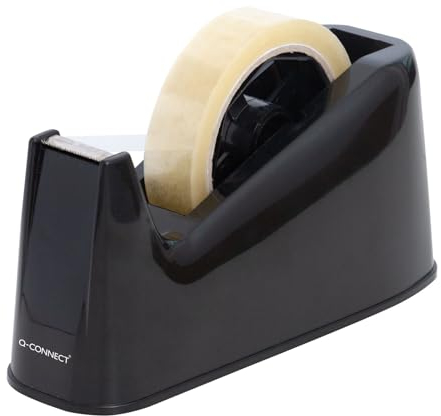 Q-Connect Tape Dispenser Extra Large for 25mm x 33/66m Tape Black