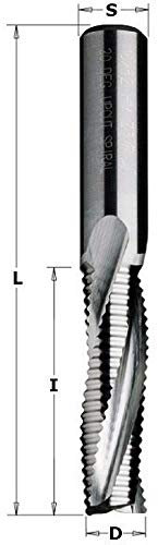 CMT ORANGE TOOLS 195.082.11 - SCHLICHTFRÄSER Z3/R POS. D=8X42X90 VHM RE