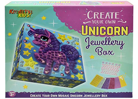 Kreative Kids TY9700 Create Your Own Unicorn Jewellery Box