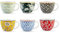 H&h set 6 tazze jumbo colourful cc 485