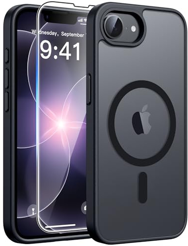 FNTCASE for iPhone 17e/ iPhone 16e Case, Fit for Magsafe, Screen Protector