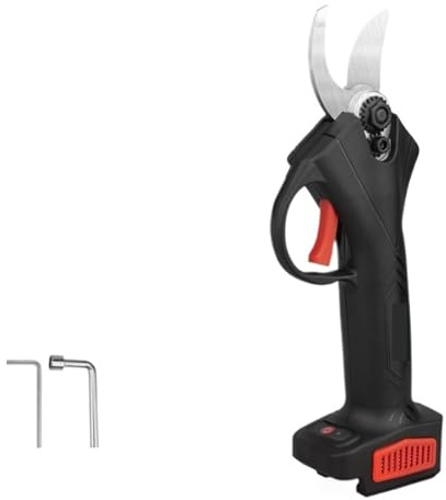198VF 30mm Cordless Pruner Pruning Shear Efficient Fruit Tree Bonsai Electric Branches Cutter Landscaping Tool Efficient Cutting(No Battery Black Box)