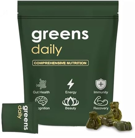 Green Gummies - Multivitaminer och mineraler för matsmältning och tarmhälsa