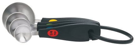 OXO SoftWorks 4-Piece Stainless Steel Measuring Spoons