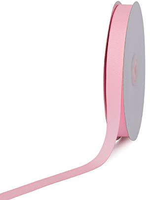 Creative Ideas 50-Yard Solid Grosgrain Ribbon, 5/8-Inch, Pink
