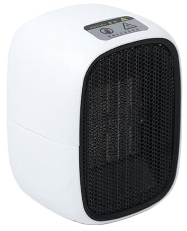 Riscaldamento portatile, riscaldamento elettrico - Riscaldamento personale 500 W | radiatore, protezione contro il surriscaldamento, ventilatore di riscaldamento, calore rapido PTC per camera