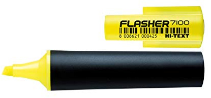 Hi-Text 7100 Flasher Mini Display 10 Pezzi Colore Giallo