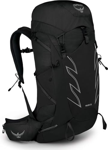 Osprey Talon 33 Zaino da Hiking per Uomo, Stealth Black - L/Xl