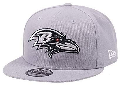 New Era Baltimore Ravens All About Gray Edition 9Fifty Snapback Cap - NFL Kappe